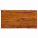 vidaXL Asztal fiókkal tárolóval Barna 100 x 50 x 75 cm Tömör akácfa