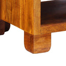 vidaXL Széf Sokszínű 40 x 35 x 45 cm tömör akácfa