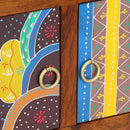 vidaXL Cipőszekrény tárolóval Barna 90 x 35 x 55 cm Tömör Akácfa