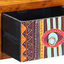 vidaXL Éjjeliszekrény fiókkal 2 pcs Barna 35 x 30 x 22 cm