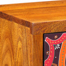 vidaXL Éjjeliszekrény fiókkal 2 pcs Barna 35 x 30 x 40 cm tömör akácfa