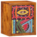 vidaXL Éjjeliszekrény fiókkal 2 pcs Barna 35 x 30 x 40 cm tömör akácfa