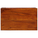 vidaXL Tároló Doboz Sokszínű 50 x 30 x 40 cm tömör akácfa