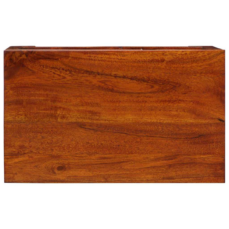 vidaXL Tároló Doboz Sokszínű 50 x 30 x 40 cm tömör akácfa