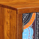 vidaXL Cipőpad mézbarna 100 x 35 x 45 cm tömör akácfa