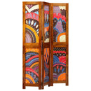 vidaXL Szobaelválasztó Méz barna 105 x 1,5 x 160 cm Tömör Akácfa