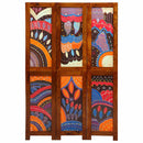 vidaXL Szobaelválasztó Méz barna 105 x 1,5 x 160 cm Tömör Akácfa