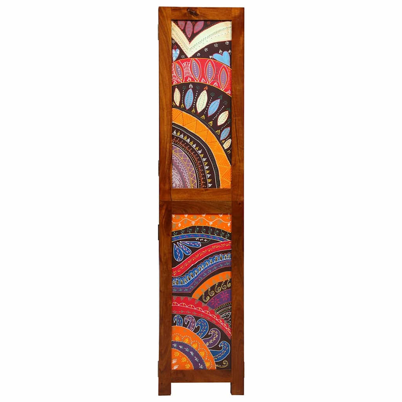 vidaXL Szobaelválasztó Barna 105 x 160 cm tömör akácfa