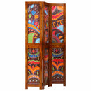 vidaXL Szobaelválasztó Barna 105 x 180 cm tömör akácfa