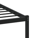 vidaXL barna tölgy színű fejtámlás ágykeret matrac nélkül 80 x 200 cm