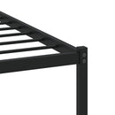 vidaXL barna tölgy színű fejtámlás ágykeret matrac nélkül 107 x 203 cm