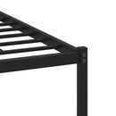 vidaXL barna tölgy színű fejtámlás ágykeret matrac nélkül 150 x 200 cm