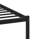 vidaXL barna tölgy színű fejtámlás ágykeret matrac nélkül 180 x 200 cm