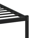 vidaXL barna tölgy színű fejtámlás ágykeret matrac nélkül 183 x 213 cm