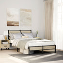 vidaXL sonoma tölgy színű szerelt fa ágykeret matrac nélkül 120x190 cm