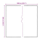 vidaXL átlátszó ponyva lyukasztóval 6x10 m polietilén