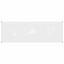 vidaXL átlátszó ponyva lyukasztóval 1x3 m PVC