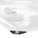 vidaXL átlátszó ponyva lyukasztóval 2x12 m PVC