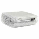 vidaXL átlátszó ponyva lyukasztóval 5x6 m PVC