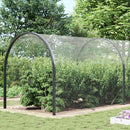 vidaXL átlátszó ponyva lyukasztóval 5x12 m PVC