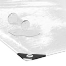 vidaXL átlátszó ponyva lyukasztóval 6x12 m PVC