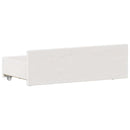 vidaXL fehér tömör fenyőfa fejtámlás ágykeret matrac nélkül 120x190 cm