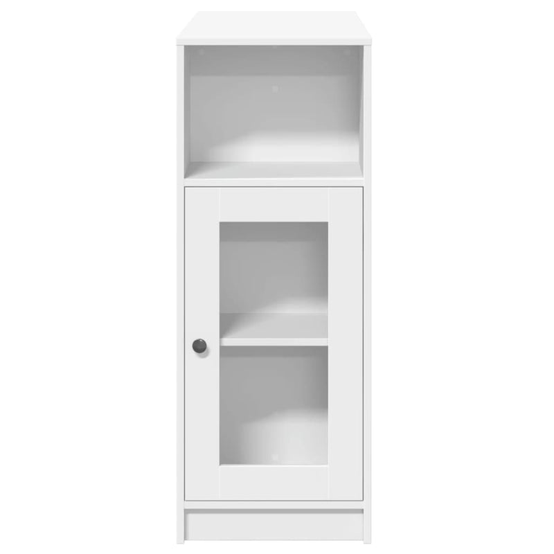 vidaXL fehér szerelt fa tárolórekeszes bárasztal 101 x 40 x 103,5 cm