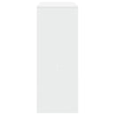 vidaXL fehér szerelt fa tárolórekeszes bárasztal 90 x 40 x 103,5 cm