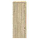 vidaXL sonoma tölgy szerelt fa bárasztal tárolókkal 90 x 40 x 103,5 cm