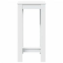 vidaXL fehér szerelt fa bárasztal 51 x 50 x 103,5 cm