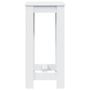 vidaXL fehér szerelt fa bárasztal 51 x 50 x 103,5 cm