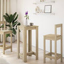 vidaXL sonoma tölgy színű szerelt fa bárasztal 51 x 50 x 103,5 cm