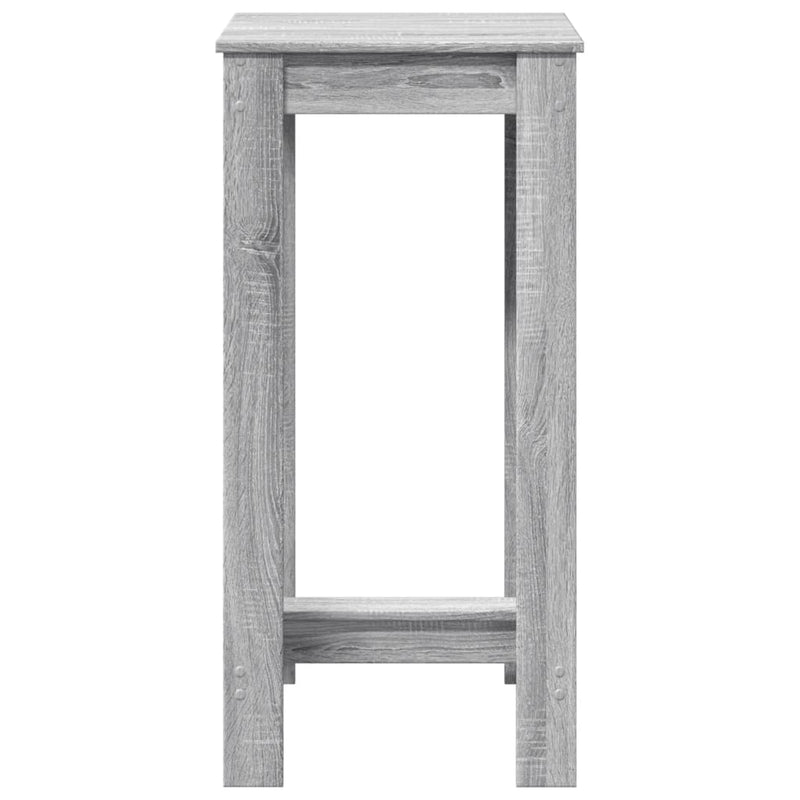 vidaXL szürke sonoma színű szerelt fa bárasztal 51 x 50 x 103,5 cm