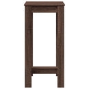 vidaXL barna tölgy színű szerelt fa bárasztal 51 x 50 x 103,5 cm