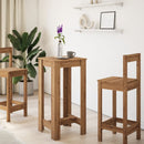 vidaXL kézműves tölgy színű szerelt fa bárasztal 51 x 50 x 103,5 cm