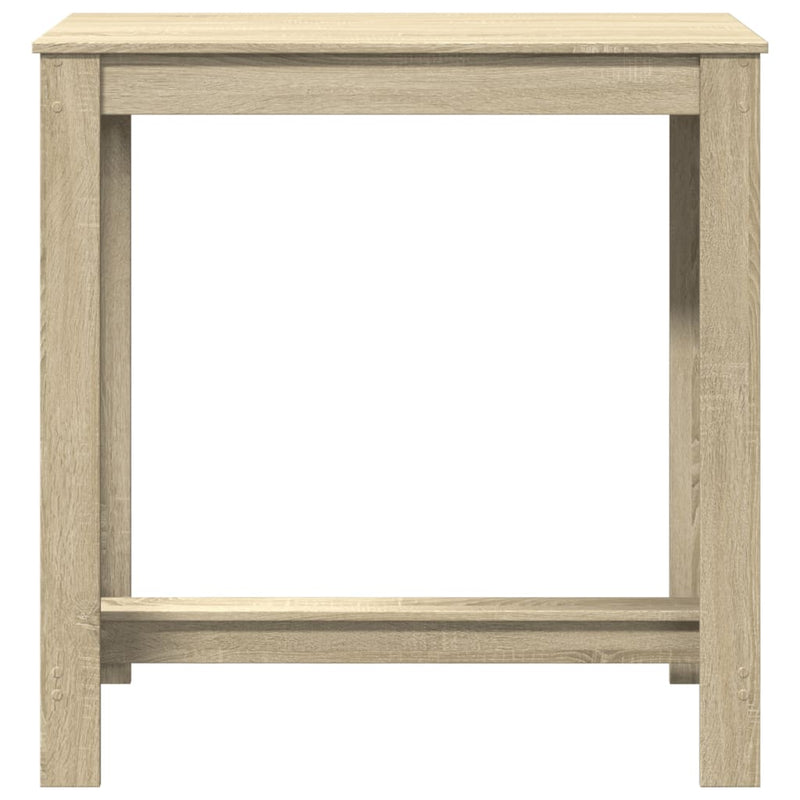 vidaXL sonoma tölgy színű szerelt fa bárasztal 102 x 50 x 103,5 cm