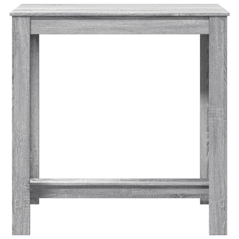 vidaXL szürke sonoma színű szerelt fa bárasztal 102 x 50 x 103,5 cm
