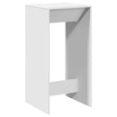 vidaXL fehér szerelt fa bárasztal 51 x 50 x 103,5 cm