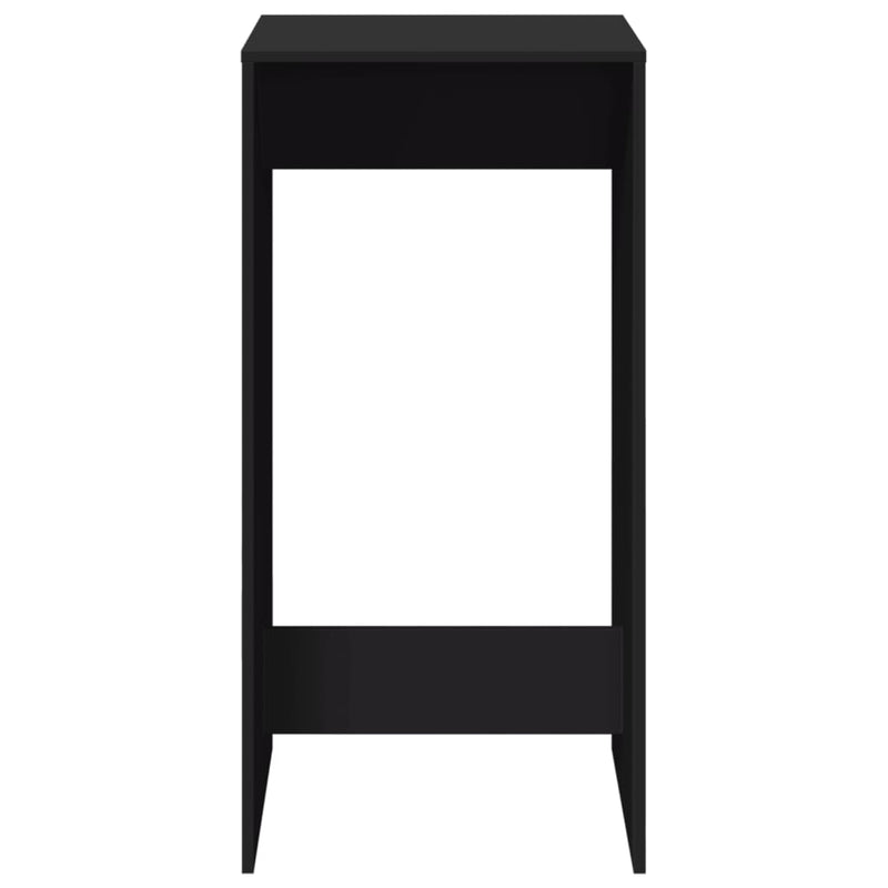 vidaXL fekete szerelt fa bárasztal 51 x 50 x 103,5 cm