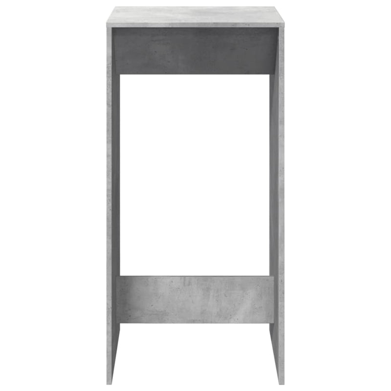 vidaXL betonszürke szerelt fa bárasztal 51 x 50 x 103,5 cm
