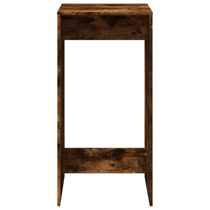 vidaXL füstös tölgy színű szerelt fa bárasztal 51 x 50 x 103,5 cm