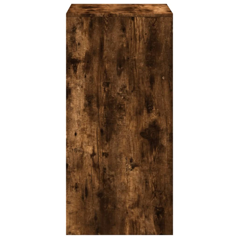 vidaXL füstös tölgy színű szerelt fa bárasztal 51 x 50 x 103,5 cm