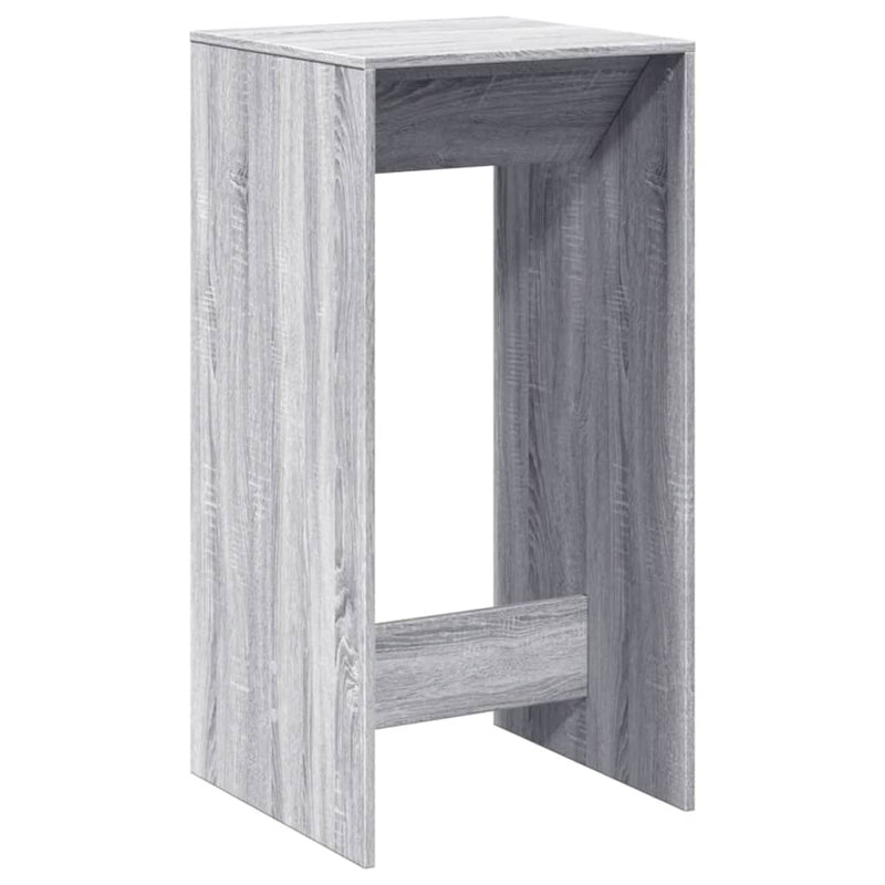 vidaXL szürke sonoma színű szerelt fa bárasztal 51 x 50 x 103,5 cm