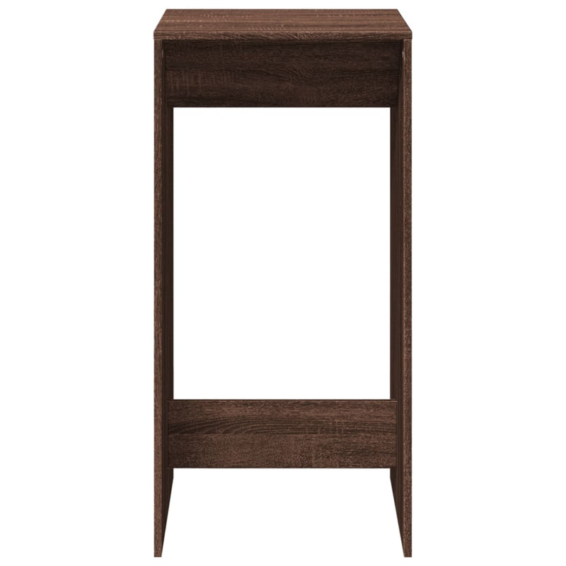 vidaXL barna tölgy színű szerelt fa bárasztal 51 x 50 x 103,5 cm