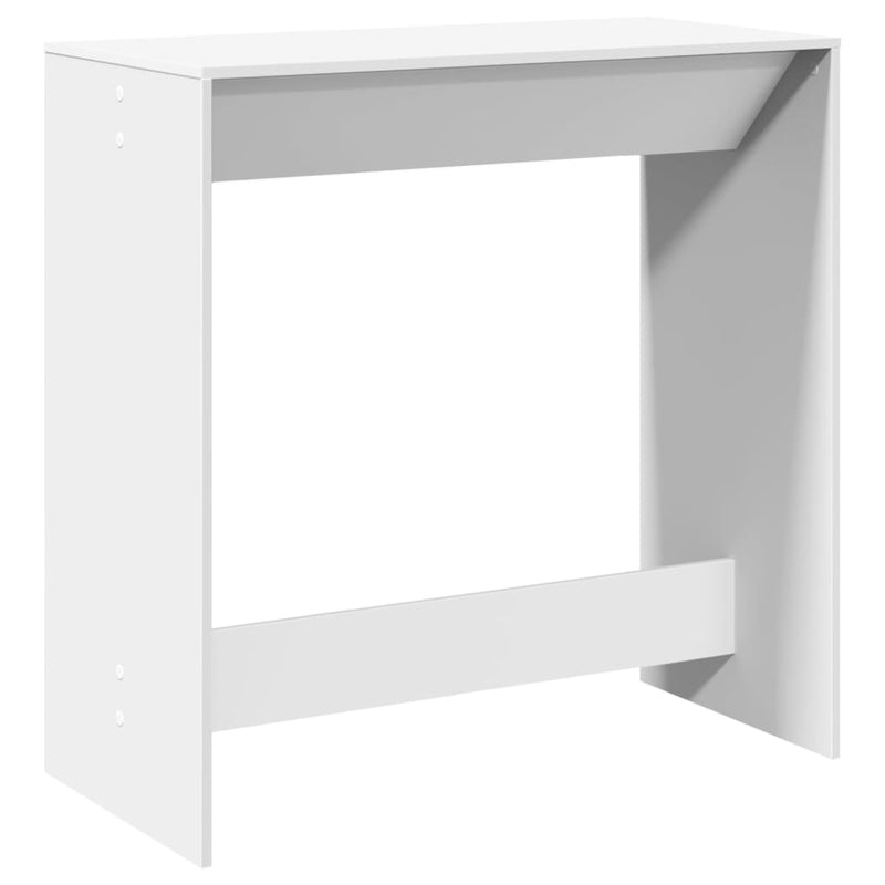 vidaXL fehér szerelt fa bárasztal 102 x 50 x 103,5 cm