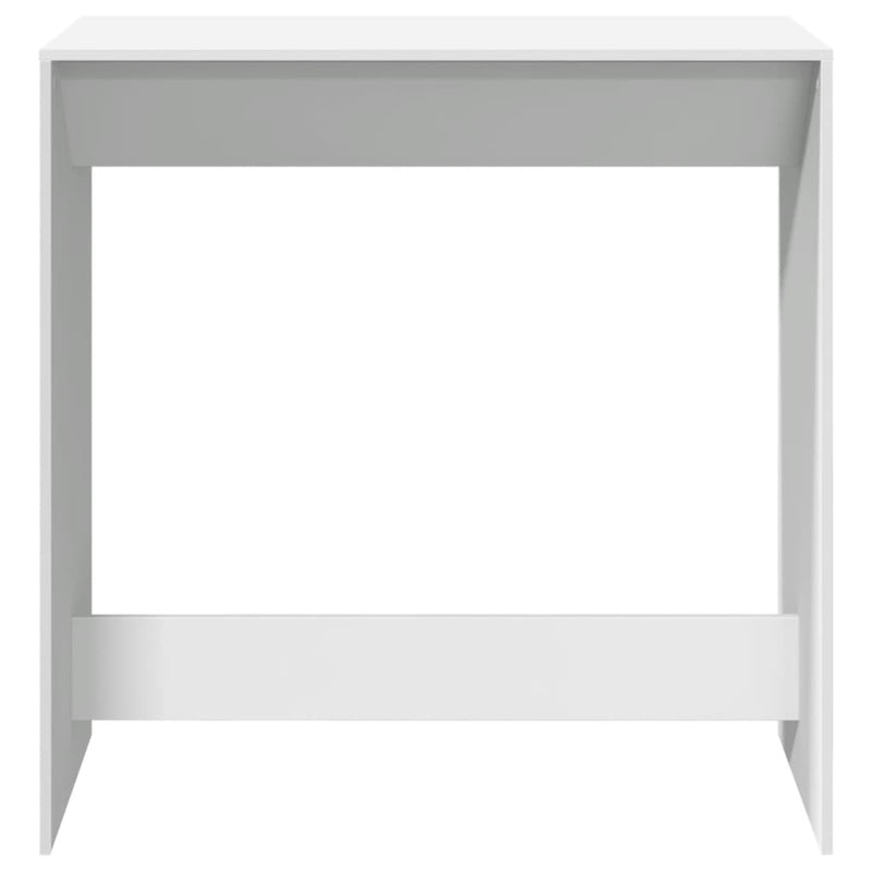 vidaXL fehér szerelt fa bárasztal 102 x 50 x 103,5 cm