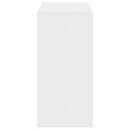 vidaXL fehér szerelt fa bárasztal 102 x 50 x 103,5 cm