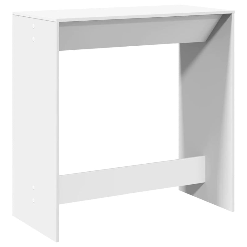vidaXL fehér szerelt fa bárasztal 102 x 50 x 103,5 cm