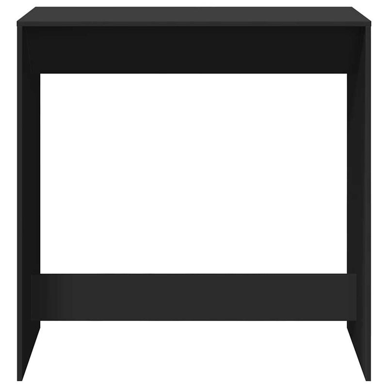 vidaXL fekete szerelt fa bárasztal 102 x 50 x 103,5 cm