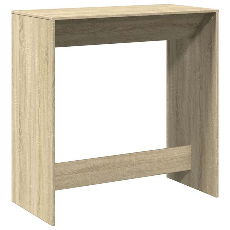 vidaXL sonoma tölgy színű szerelt fa bárasztal 102 x 50 x 103,5 cm